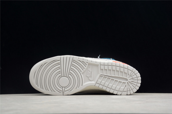 nike dunk low ow lot 16 dj0950-111