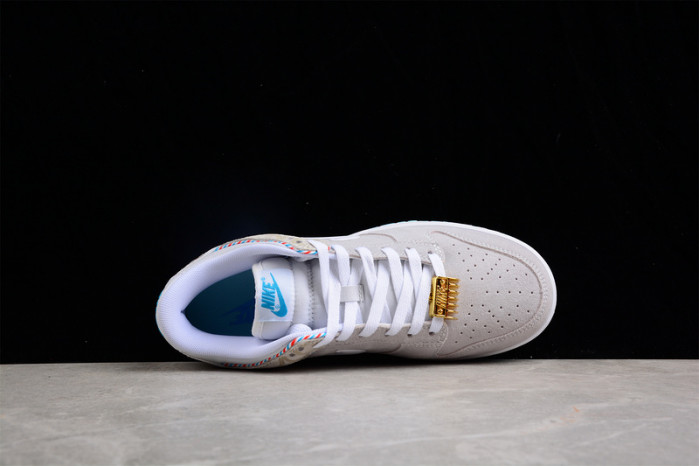 nike dunk low barbershop grey    dh7614-500