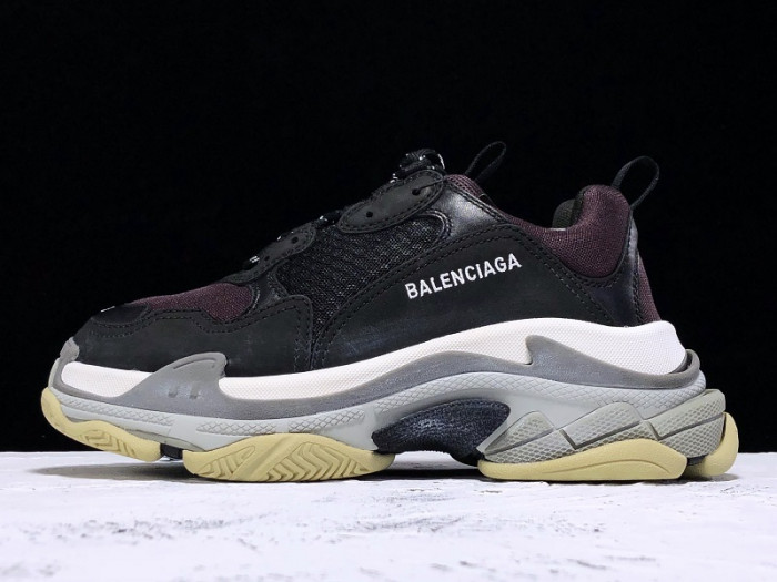 balenga triple s burgundy 536737 w09oh 1091