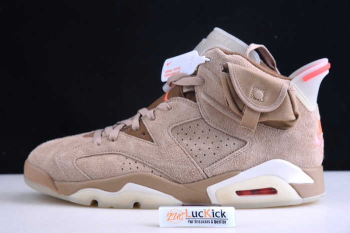 jordan 6 retro travis scott british khaki dh0690-200
