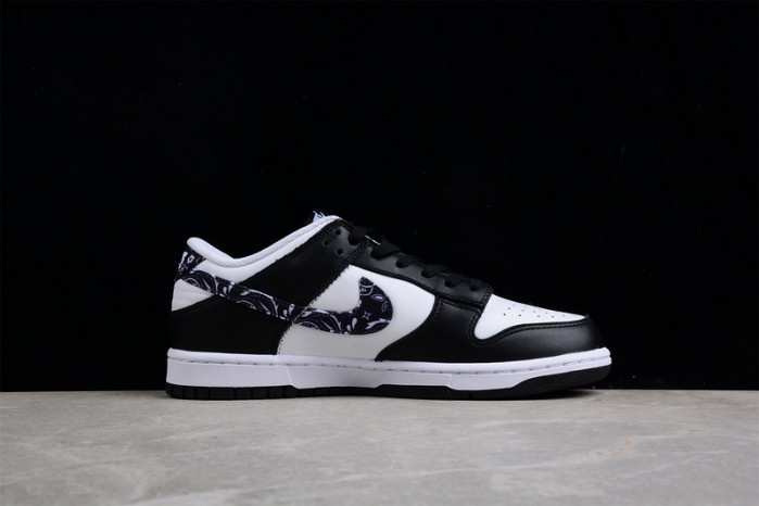 nike dunk low “black paisley”  dh4401-100