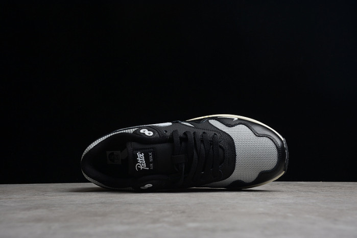 nike air max 1 patta waves black (with bracelet)  dq0299-001