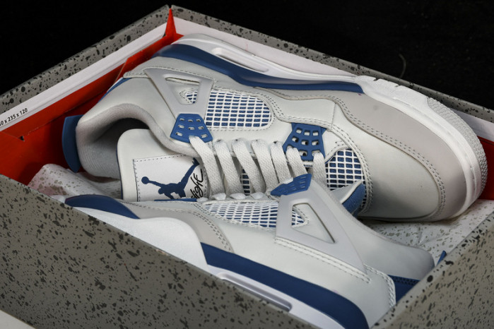 air jordan 4 retro "military blue" fv5029-141