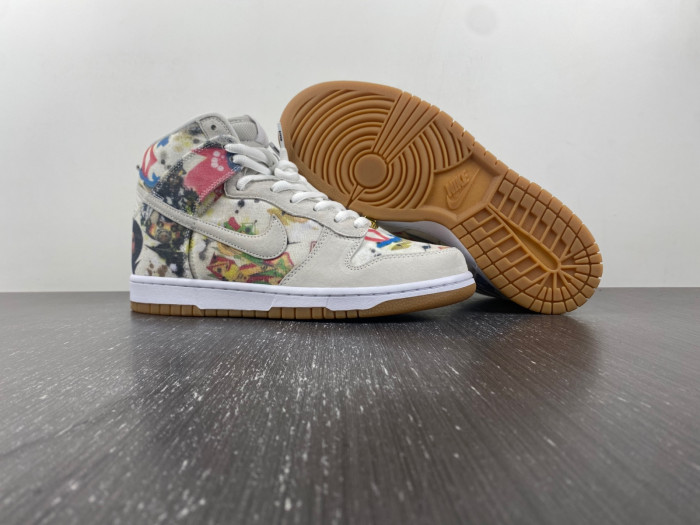 nike sb dunk high “rammellzee” fd8779-100