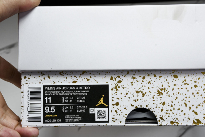 air jordan 4 retro aq9129-101