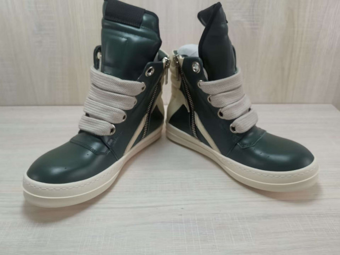 rick owen.s sneaker ro-087(green color)