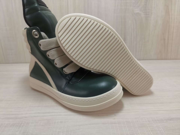rick owen.s sneaker ro-087(green color)