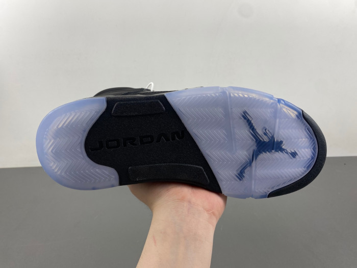 air jordan 5 “black metallic reimagined” hf3975-001