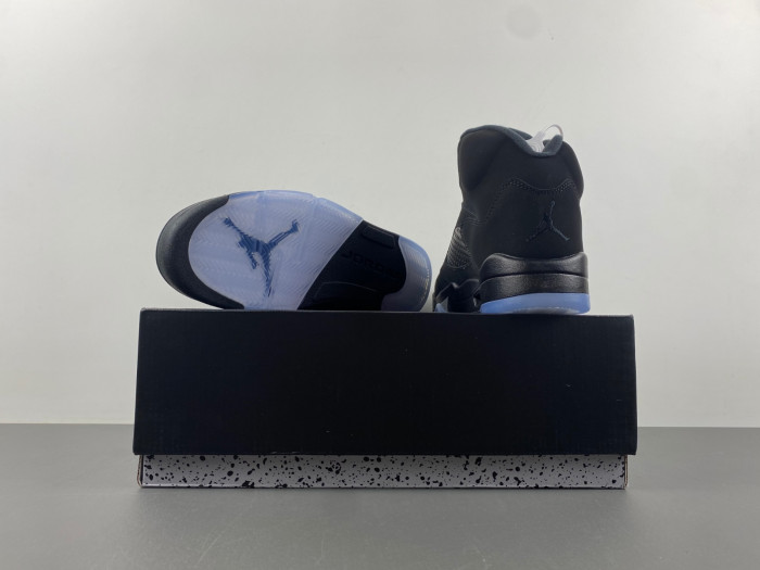 air jordan 5 “black metallic reimagined” hf3975-001