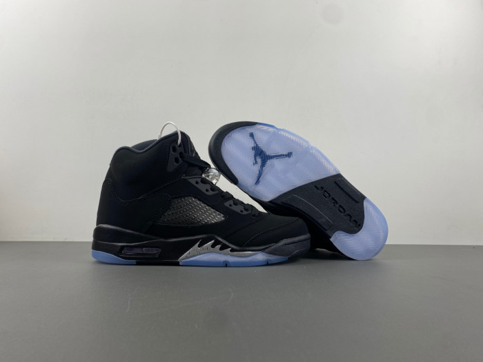air jordan 5 “black metallic reimagined” hf3975-001