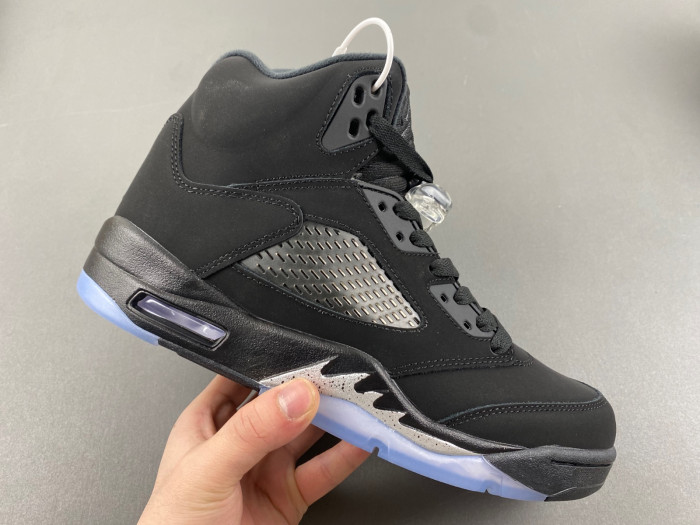 air jordan 5 “black metallic reimagined” hf3975-001